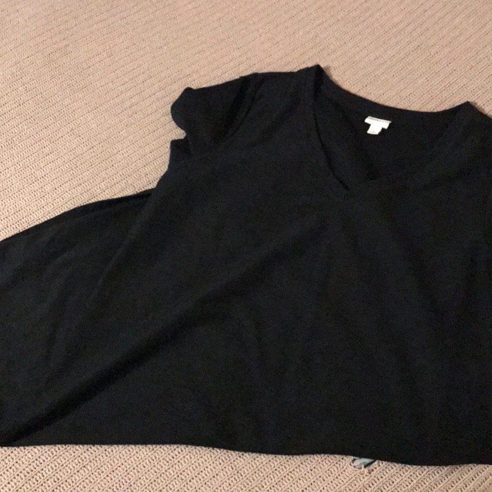 Simple black dress